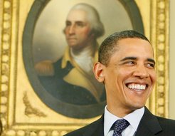 Staatsmännisch: Barack Obamaknüpfte als erster afroamerikanischer US-Präsident bewusst anden Stil seiner Vorgänger an.