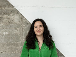 Biologist Marwa Kavelaars is researching the foraging behavior of Finnish ice fishers.