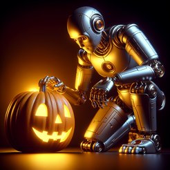 Das AI Halloween Projekt wurde vom Forschungsbereich Mensch und Maschine initiiert.