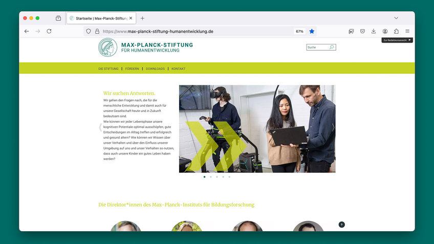 Max-Planck-Stiftung für Humanentwicklung Max-Planck-Stiftung für Humanentwicklung