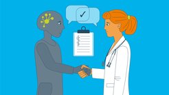Hybride Diagnose-Kollektive aus Menschen und KI erzielen deutlich genaueren Diagnosen als medizinische Fachkräfte oder KI-Systeme allein.