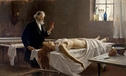 Enrique Simonet Lombardo, Una Autopsia (1890)