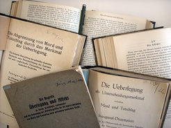 Abhandlungen über Emotionen bei der Rechtsprechung, ca. 1900.