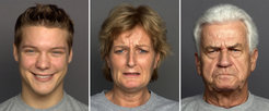 In der FACES Lifespan Database of Facial Expressions wurde erstmals eine große Altersspanne von insgesamt 171 Frauen und Männern mit unterschiedlichen Gesichtsausdrücken erfasst.