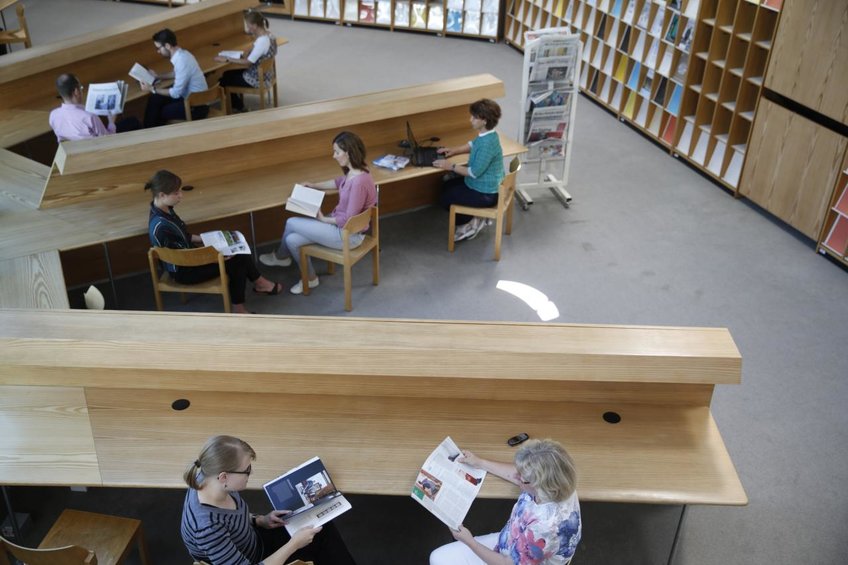 Working at the Library Working at the Library